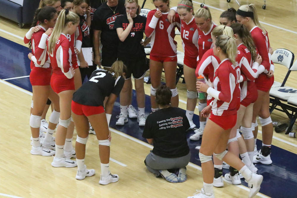 Gallery: Girls volleyball - Crown Point at Michigan City